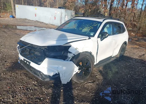 2025 Honda Cr-V Hybrid Sport Touring z USA, uszkodzony, nr VIN 7FARS6H90SE017414